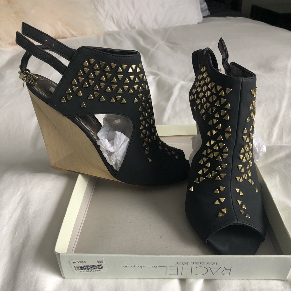 New Rachel Roy wedge heels size 9.5